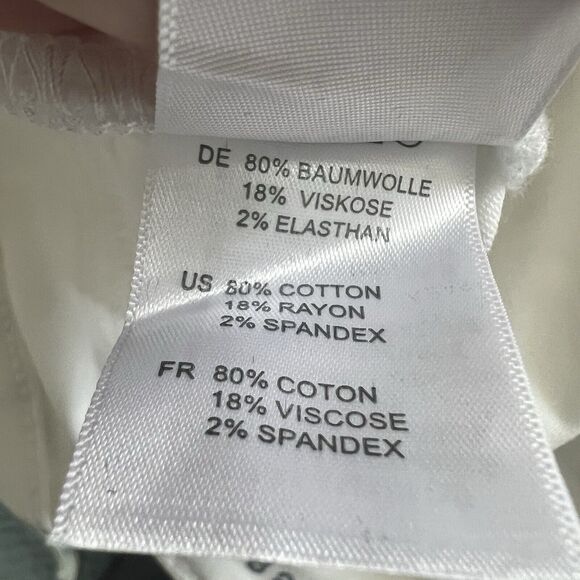 NWT Articles Of Society Katie Cut Off Hem Jeans In Manchester White Size 27 - Picture 11 of 11